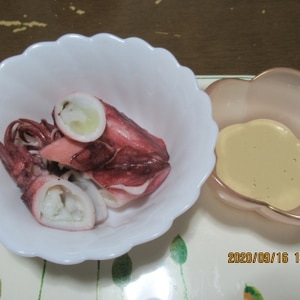 ボイルヤリイカ ショウガ醤油マヨソース レシピ 作り方 By きのこのみみ 楽天レシピ ボイルヤリイカ ショウガ醤油マヨソース レシピ 作り方 By きのこのみみ 楽天レシピ